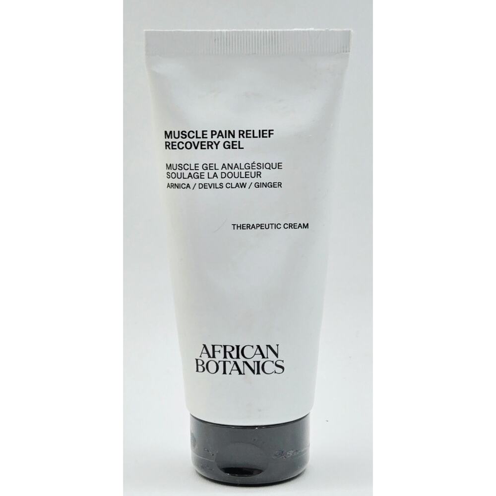 African Botanics Muscle Pain Relief Recovery Gel 2oz 60ml NEW Sealed Without Box